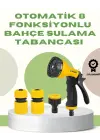 Çok Fonksiyonlu Bahçe Sulama Tabancası Ergonomik Basınçlı Sprey