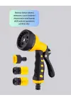 Çok Fonksiyonlu Bahçe Sulama Tabancası Ergonomik Basınçlı Sprey