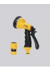 Çok Fonksiyonlu Bahçe Sulama Tabancası Ergonomik Basınçlı Sprey