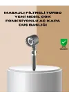 Çok Fonksiyonlu Filtreli Duş Başlığı Masaj Etkili