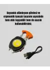 Çok İşlevli Usb Şarjlı Anahtarlık Fener