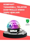 Çok Renkli Led Masaüstü Disko Topu Parti Aydınlatma Cihazı