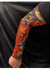Çorap Dövme Giyilebilir Kol Bacak Dövmesi Likralı 2 Adet Model 4