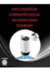 Daana Üstü Akıllı Su Pompası | 3 Daana Kullanım | 4w Güç | Micro Usb Şarjlı | Katlanabilir & Taşınabilir