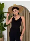 Darcy Sırt Dekolteli Tulum