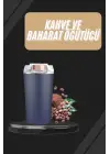 Dayanıklı Paslanmaz Çelik Kolay Kullanım Kahve Ve Baharat Öğütücü