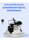 Dc 12v Metal Hava Kompresörü Araç Lastik Şişirme 35l/dk