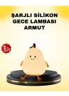 Dekoratif Armut Led Lamba Renk Ayarlı Şarj Edilebilir