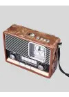 Dekoratif Vintage Radyo – Klasik Görünüm, Modern Fonksiyon Ve Uzun Ömürlü Kullanım