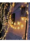 Dekoratif Yıldız Led Aydınlatma 20 Ledli 5 Metre Günışığı