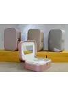 Deri Kaplamalı Makyaj Ve Takı Kutusu