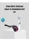 Dermaroller Ve Vakumlu Siyah Nokta Temizleme Cihazı 2’li Cilt Bakım Seti