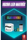 Digital Araba Yazısı Ekran Matrix En Büyük Boy Matrix Led Panel 19*96 Pıxel