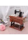 Dikiş Makinesi Görünümlü Müzik Kutusu