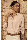 Omarı Dokuma Viskon Kumaş Efsane Gömlek