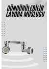 Dönebilen Musluk Başlığı Akrobat Mutfak Banyo Musluk Ucu Başlığı Oynar Başlıklı