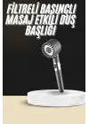 Duş Başlığı Profesyonel Masaj Başlıklı 3 Modlu Yeni Nesil Masaj Uçlu Su Tasarruflu