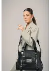 Ebga Siyah Cilt Kol Ve Omuz Çantası