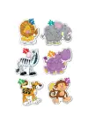 Omarı Eğlenceli ve Renkli Hayvan Puzzle Seti