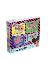 Omarı Eğlenceli 4ü1 Kutuda Kids Puzzle Seti