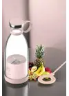 El Blender Bardak Blender Şarjlı Taşınabilir Meyve Sıkcağı Smoothie