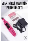 Elektrikli Manikür Pedikür Törpü Seti Protez Tırnak Nasır Temizleyici
