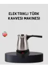 Elektrikli Türk Kahvesi Cezvesi 800w Kablosuz Döner Tabanlı