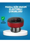 Elektrikli Vakumlu Çukurluk Masaj Aleti Isıtmalı Ve Kırmızı Işıklı Terapi Seti