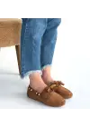 Hardal Süet Babet Kadın Ayakkabı