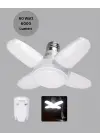 Enerji Tasarruflu Led Ampül 60 Watt 4 Kollu Beyaz Işık