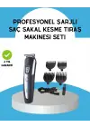 Ergonomik Profesyonel Tıraş Makinesi Saç Sakal Kesme Ve Düzeltme
