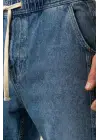 Erkek Rahat Kesim Baggy Jean Pantolon 30074 - İndigo