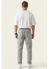 Erkek Rahat Kesim Baggy Jean Pantolon 30076 - Taş