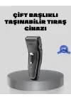 Erkek Tıraş Makinesi Kablosuz Kuru Tıraş Folyo Başlık Yıkanabilir Gövde
