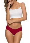 Omarı Dikişsiz Esnek Külot Seti Bordo