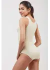Etkileyici Geniş Askılı Kadın Slip Body