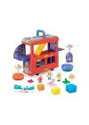 F8881 Peppa Pig 2si1 arada Part Otobüsü +3 yaş