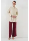 Estetik Fırfırlı Gömlek Tunik
