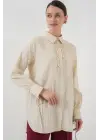 Estetik Fırfırlı Gömlek Tunik