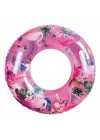Omarı Renkli Flamingo Desenli Dekoratif Simit - Büyük Boy