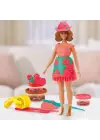 G1360 Play-Doh Barbie Çiçek Desenleri ve Püsküller Hamur Oyun Seti +3 yaş