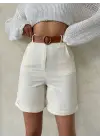 Yüksek Kalite Gabardin Şort
