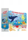 Omarı Renkli Okyanus Puzzle 24 Parça Eğlencesi