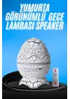 Gece Lambası Yumurta Işık Speaker Yeni Nesil Dinozor Yumurtası Görünümlü