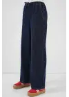 Geniş Paça Kot Pantolon 6706 - Lacivert