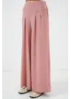 Trend Geniş Paça Pileli Pantolon 6718