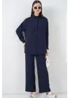 Gömlek Pantolon İkili Takım 30063 - Lacivert