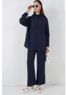 Gömlek Pantolon İkili Takım 30063 - Lacivert