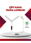 Göz Koruyucu Led Okuma Lambası | Titreşimsiz Işık, Kalemlik Ve Stand Fonksiyonlu