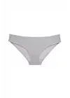 Omarı Taşınabilir Gri Pamuklu Slip Külot
